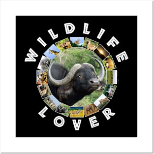 Wildlife Lover Buffalo Grass Posters and Art